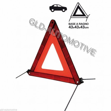 TRIANGOLO DI EMERGENZA Segnalazione stradale PER AUTO MOTO CAMPER KIKSAFE